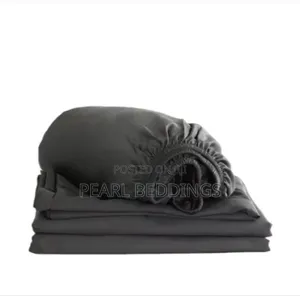 Premium Luxurious 100% Quality Plain Cotton Bedsheets Set