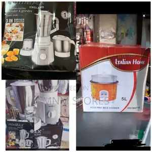 Minmax Glass Blender With Rice Cooker