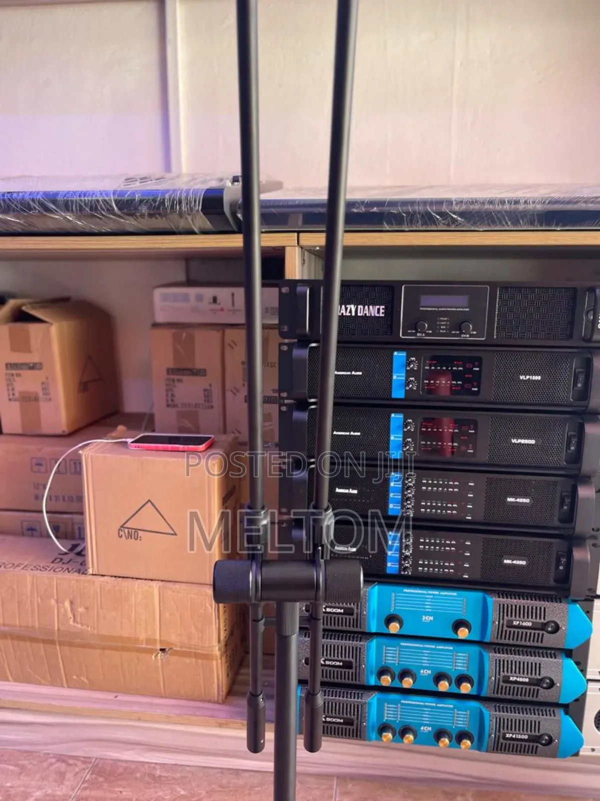 Av Twin Podium Microphone