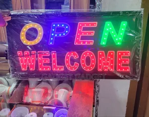 Open Welcome Led Light