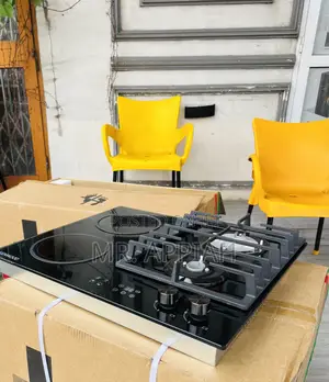 Most Unique Kenwood 2 Electric + 2 Gas Hob(Black) 