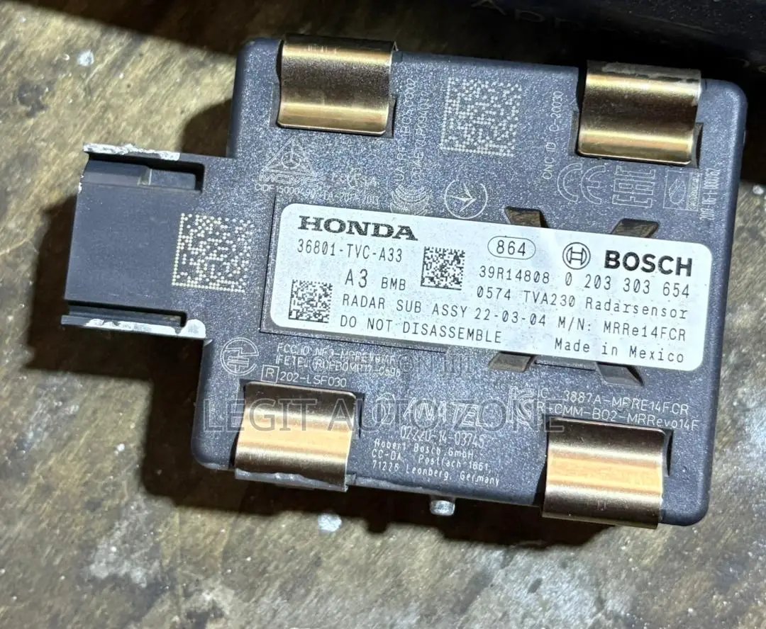Honda Accord 2019,2020,2021, Radar Sensor 2.0 TVC