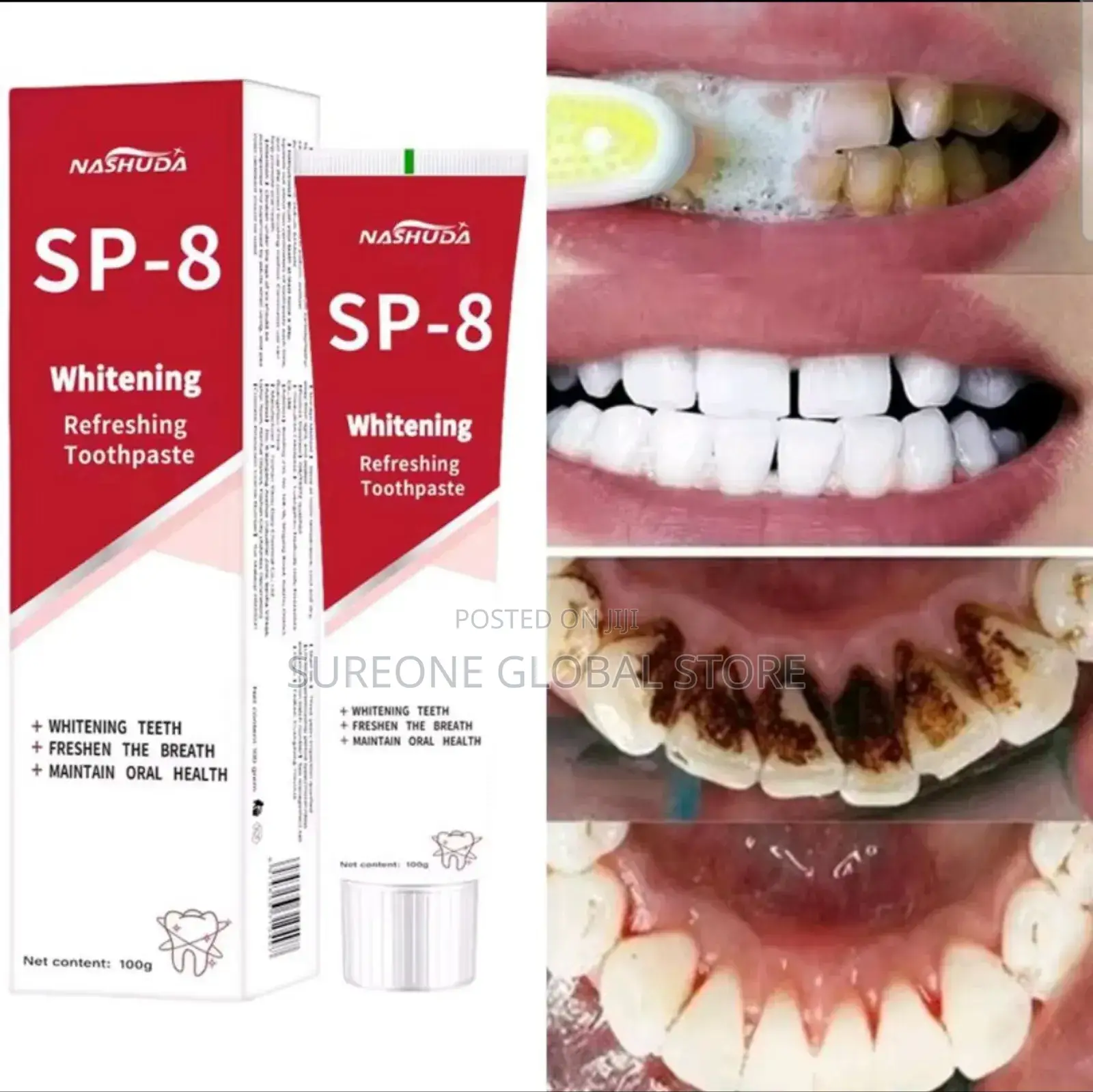 Sp-8 Probiotic Toothpaste Whiten Clean