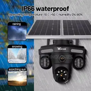 3 Lens 4g Solar Camera