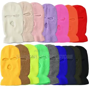 Winter Army Tactical Mask 3 Hole Full Face Mask