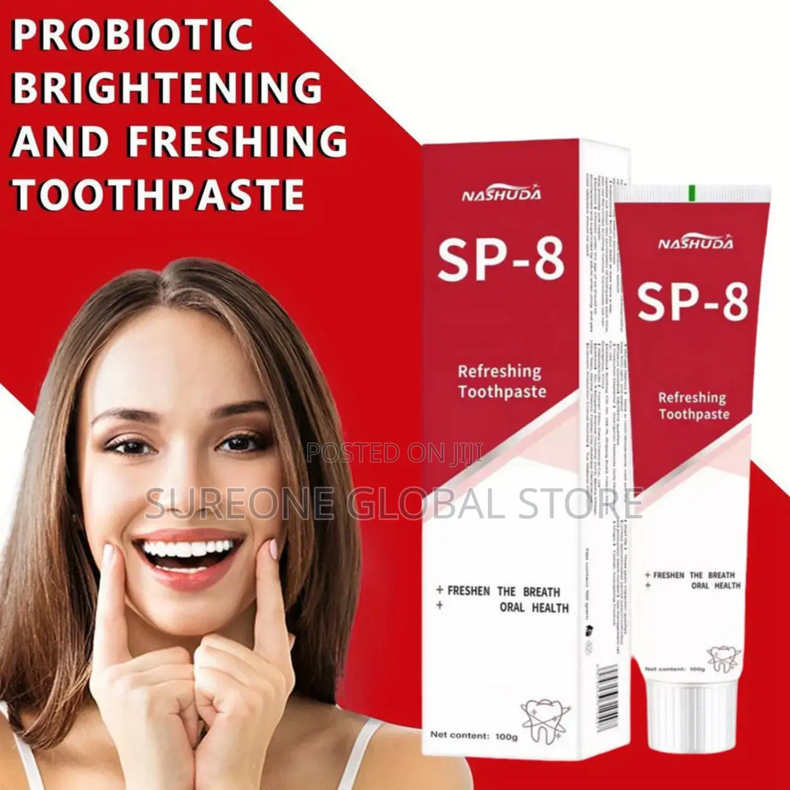 Sp-8 Probiotic Ultra Whitening Paste