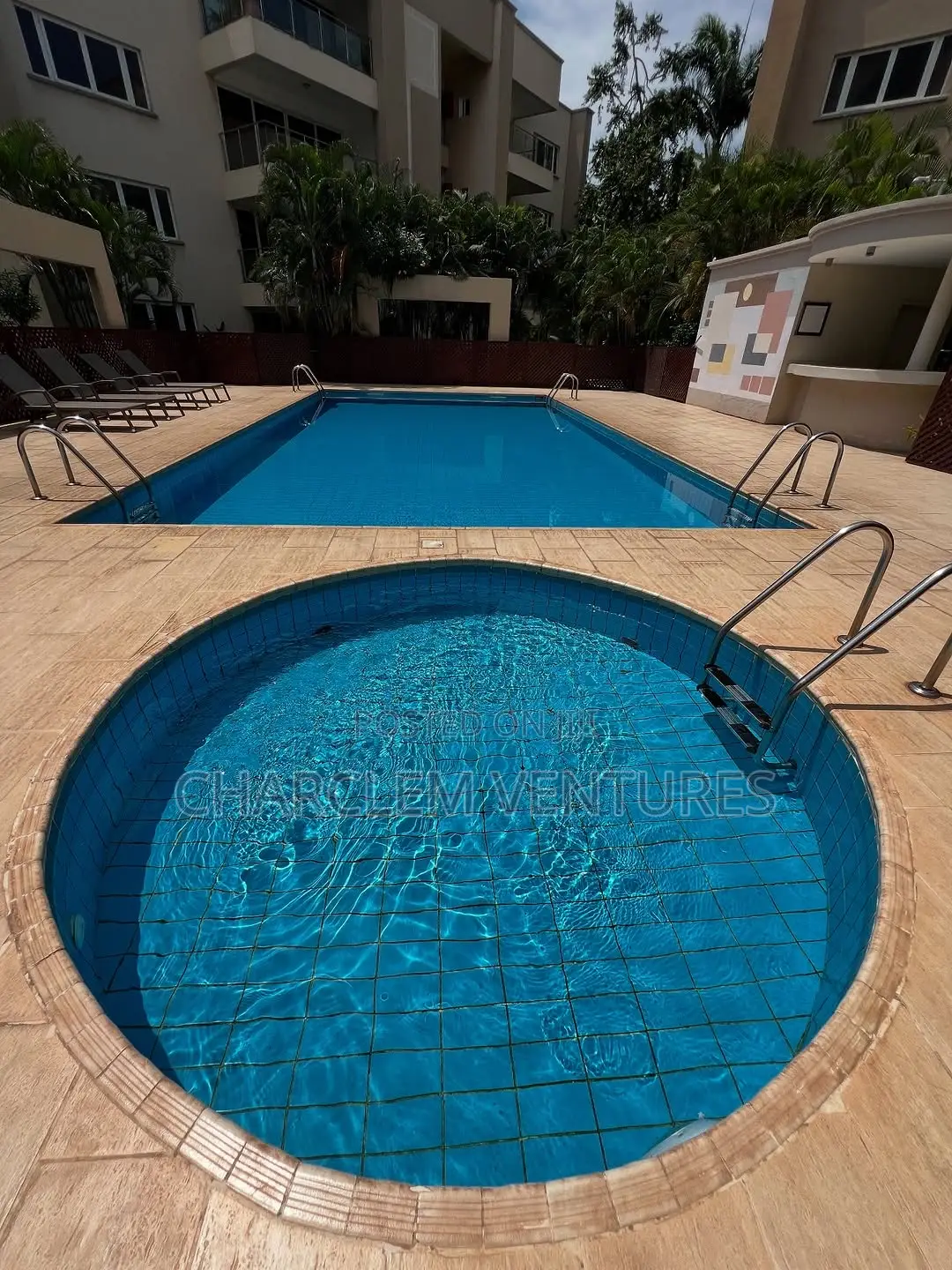 Furnished 3bdrm Apartment in Charclem Ventures, North Ridge for rent