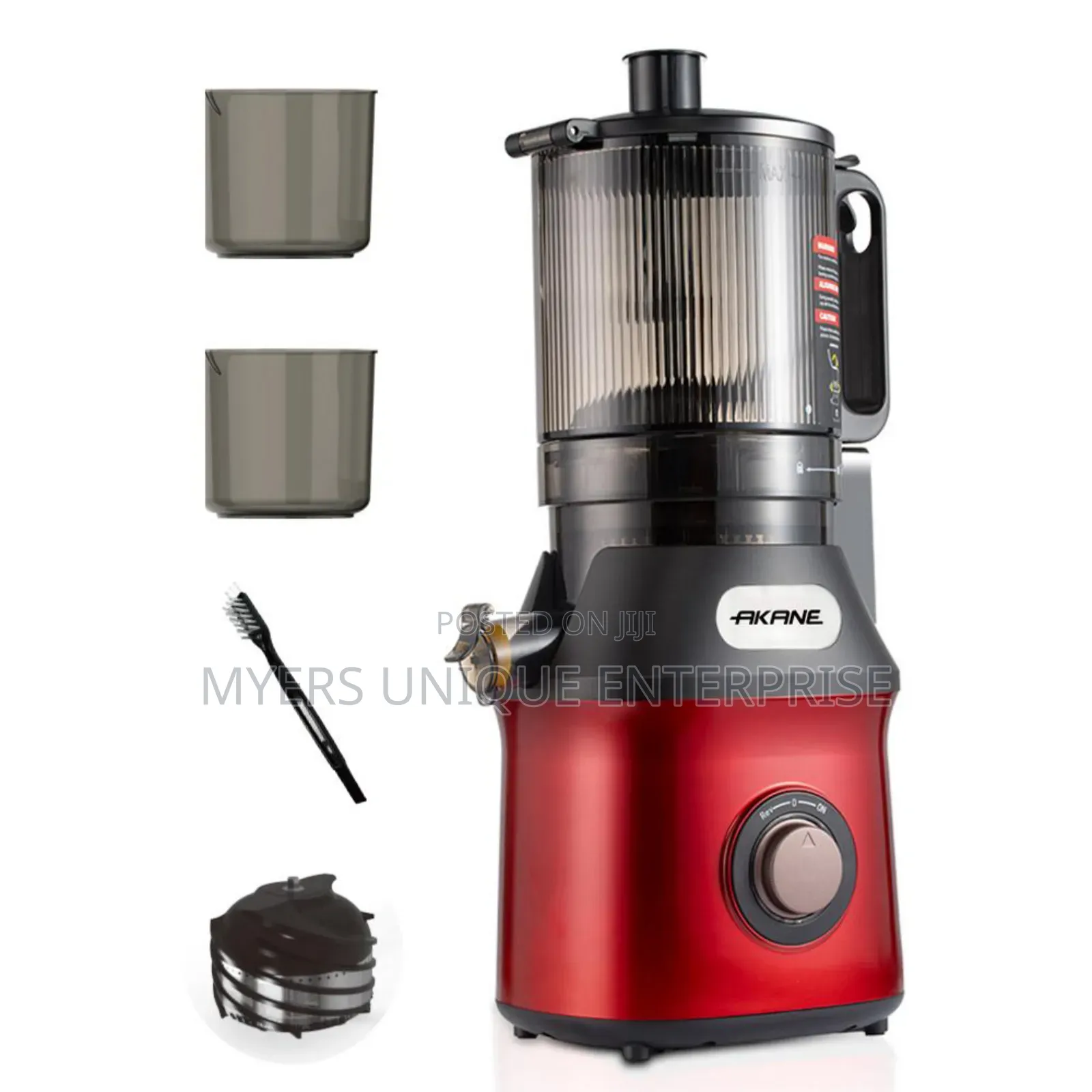 Augerhead Akane Slow Juicer With 2 Outlets(Juice and Chaffs)