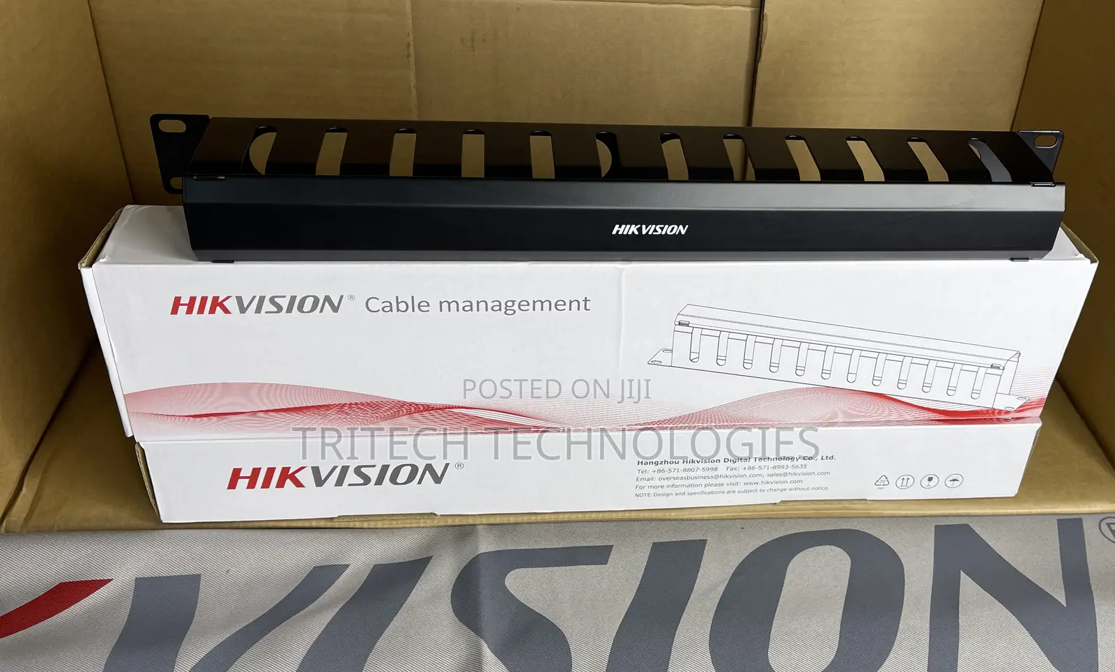 Hikvision 1u 12-Slot Cable Management Ds-1cm1u12