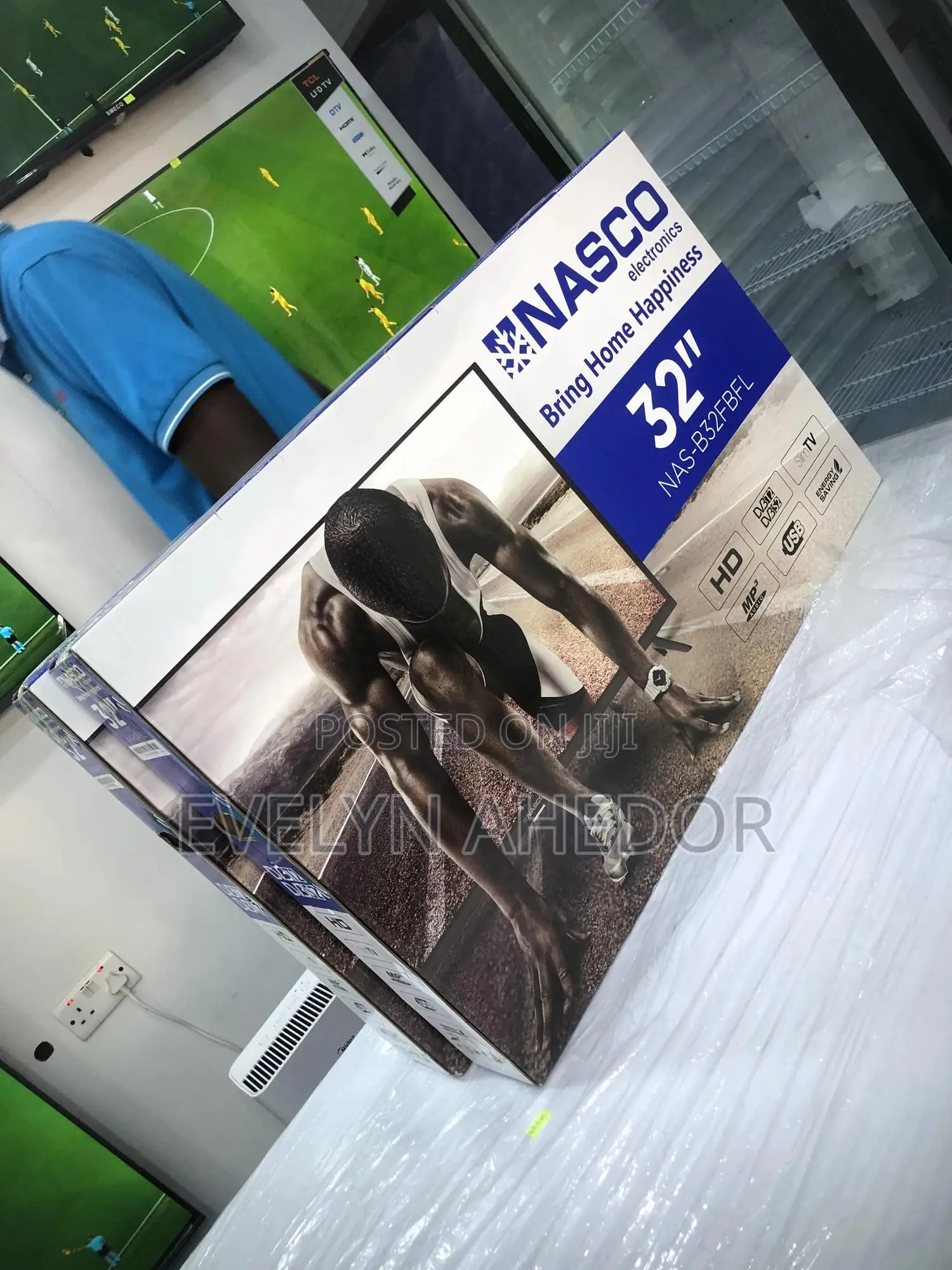 Nasco Led Tv 32 Inches Fresh in Box for Sale