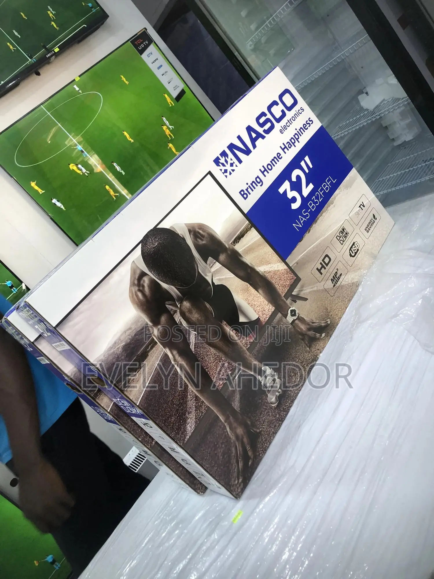 Nasco Led Tv 32 Inches Fresh in Box for Sale