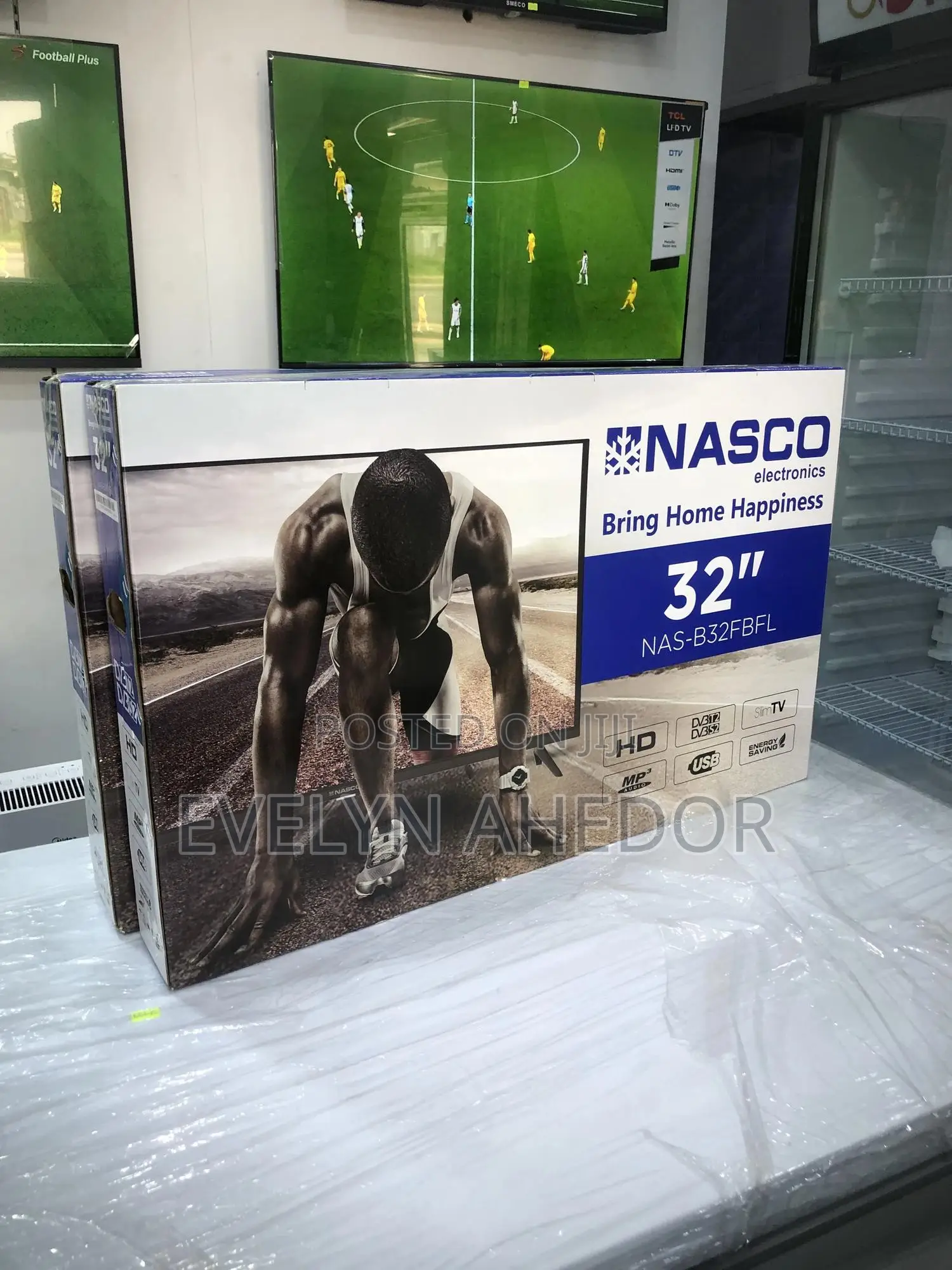 Nasco Led Tv 32 Inches Fresh in Box for Sale