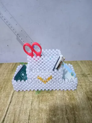 Beaded Stationery Stand