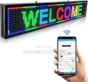 Scrolling Led Signage