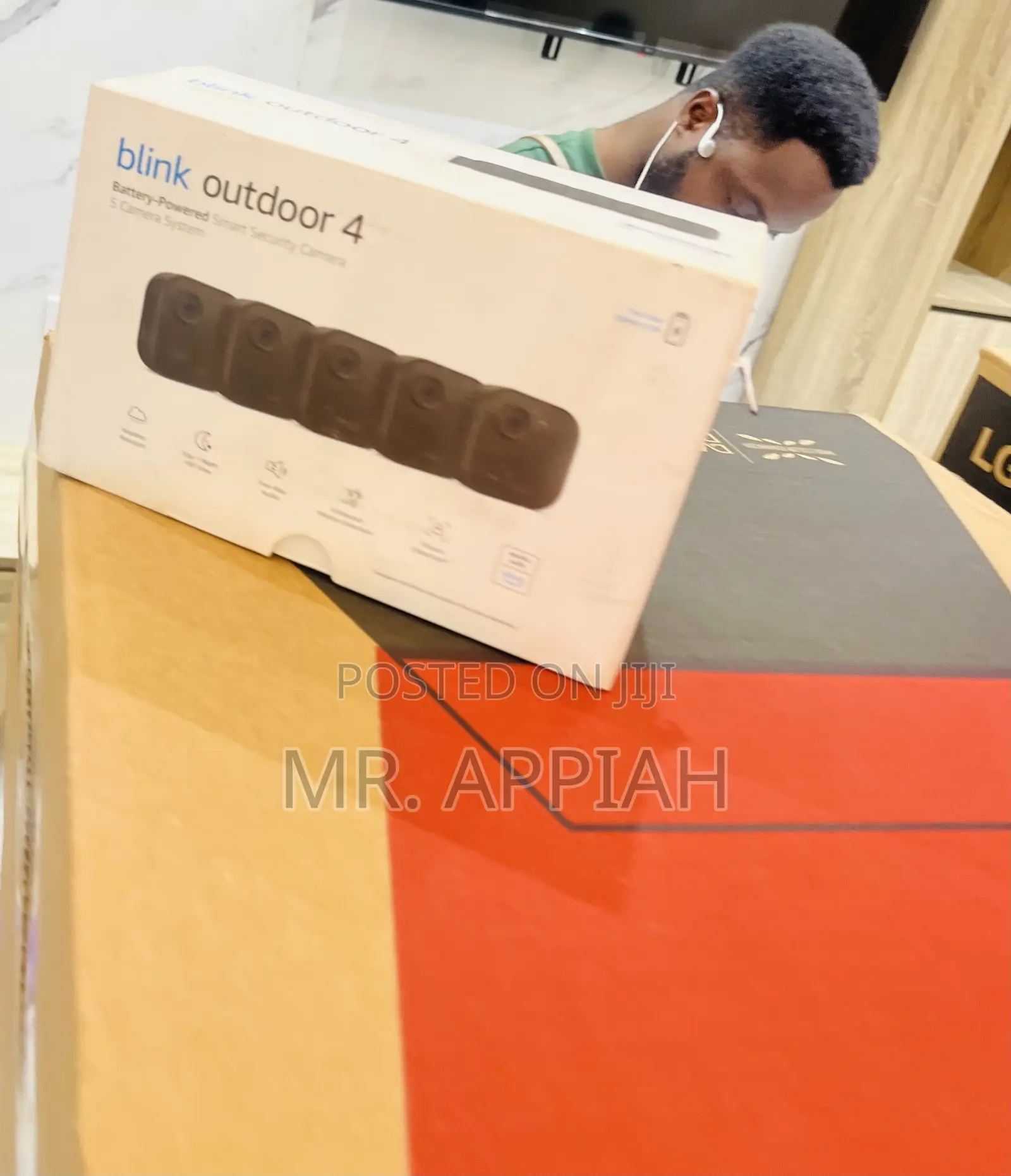 Most Unique Blink Outdoor 4 WirelessSecurity Cameras(Black)