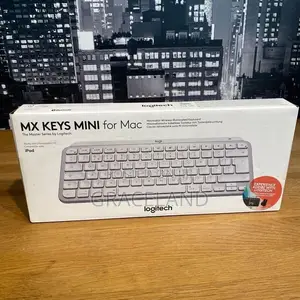 Logitech Mx Keys Mini for Mac Wireless Keyboard Pale Gray.