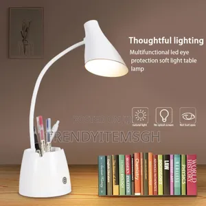 Rechargeable Desk Study Lamp With Pen Holder