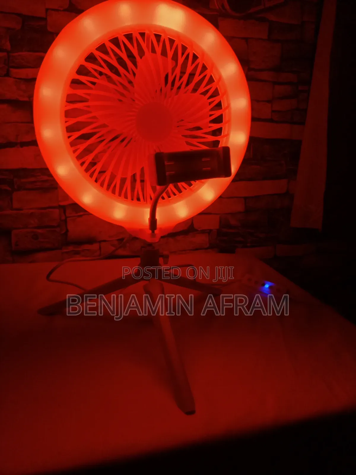 Video Making Fan Led Usb Light