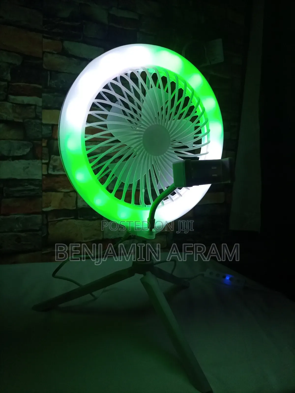 Video Making Fan Led Usb Light
