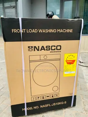 Nasco 10kg Front Load Full Automatic Washing Machine