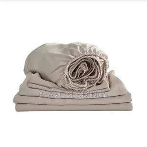 Premium Luxurious 100% Quality Plain Cotton Bedsheets Set