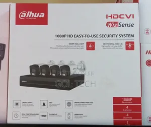 Dahua 4ch Kit 2mp Full Color With Audio With 500gb HDD