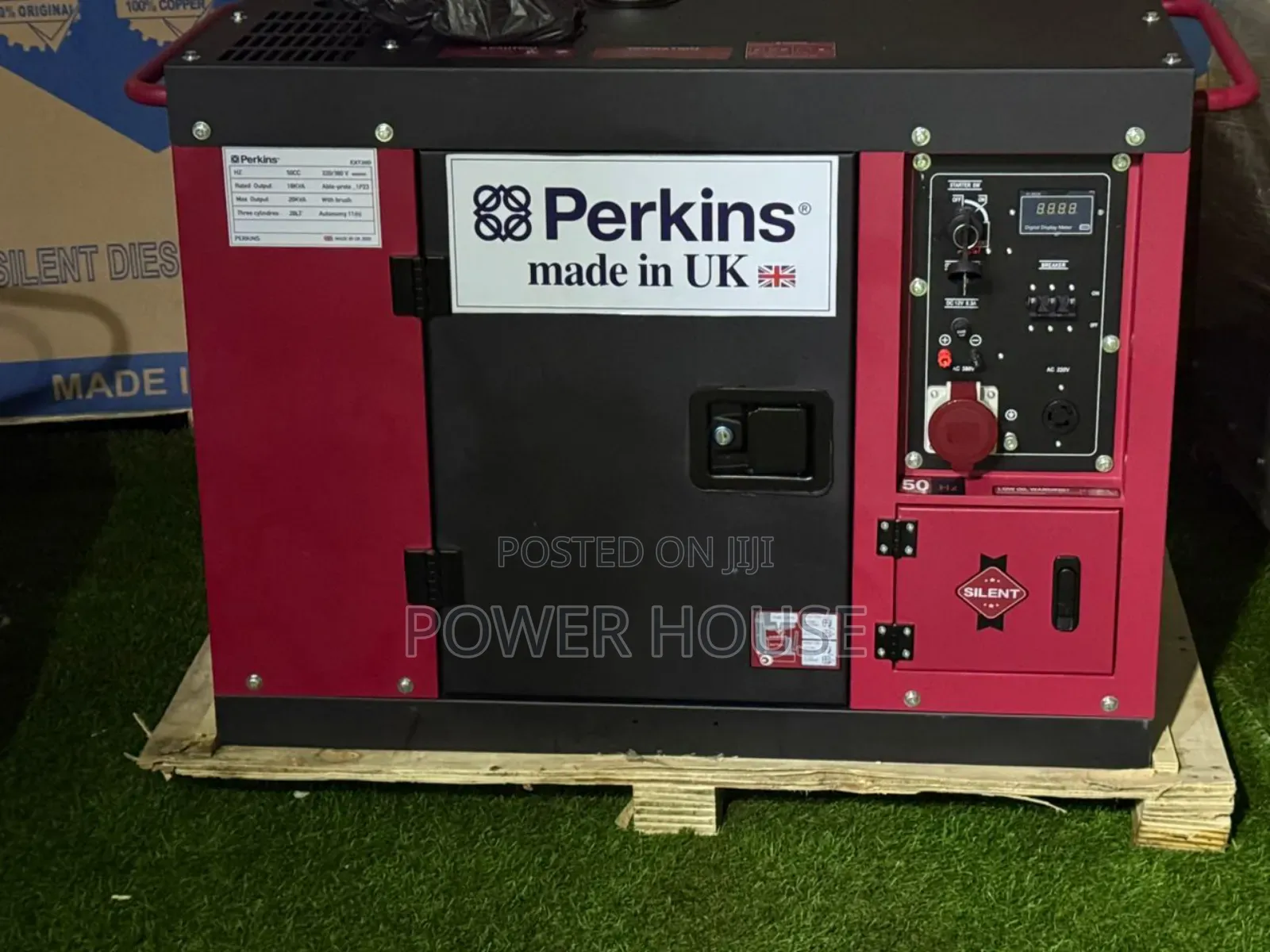 Dimension Working Perkins Generator Diesel 18kva Cool