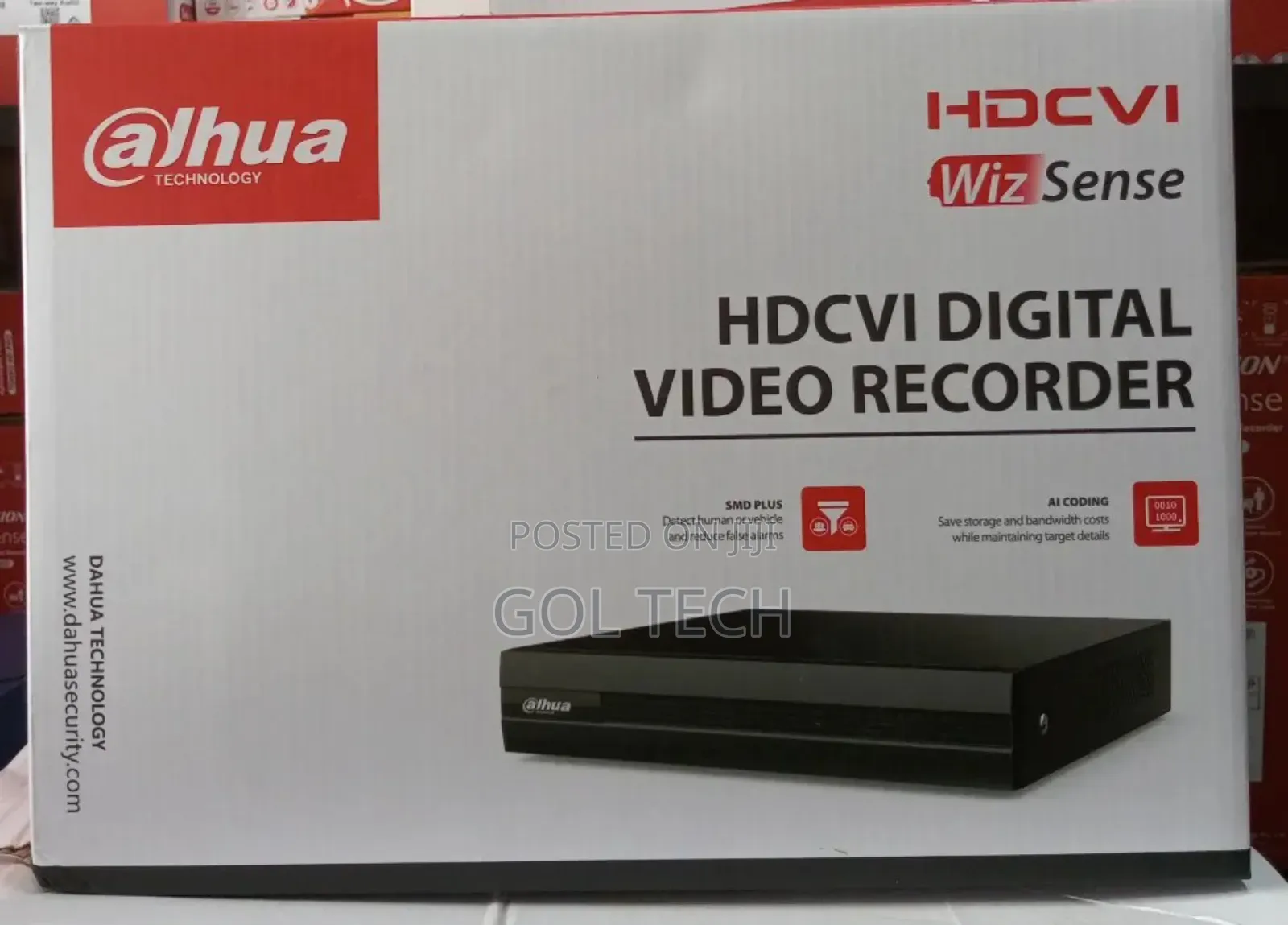 8ch Dahua DVR 2mp Wizsense 1080p Dh-Xvr1b08-I