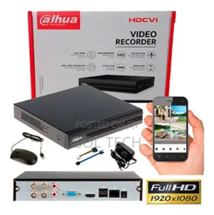4ch Dahua DVR 2mp Wizsense 1080p Dh-Xvr1b04-I Hdcvi