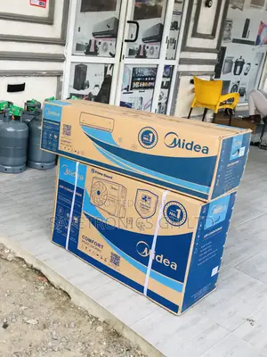 Try New Slim Design 1.5 Horsepower Split White R410 Midea Ac