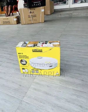 Convenient Karcher RCV 3 Electric Robot Cleaner(White) 