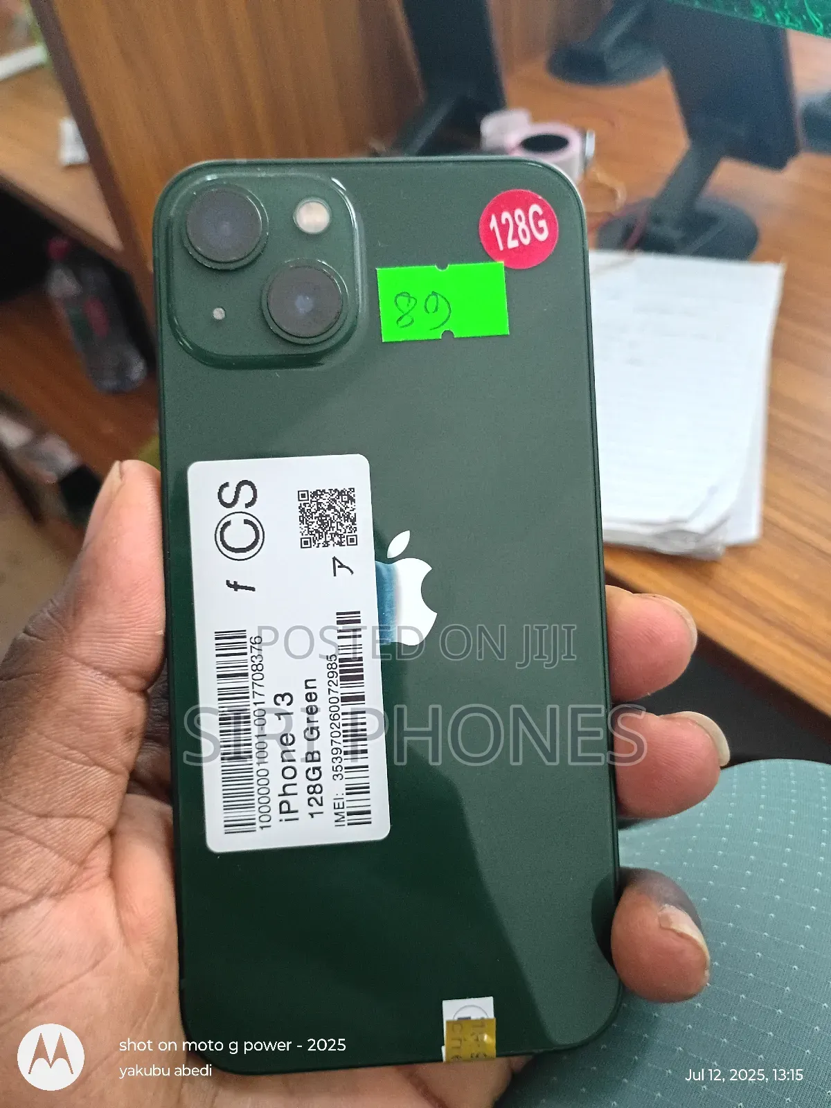Apple iPhone 14 128 GB Green