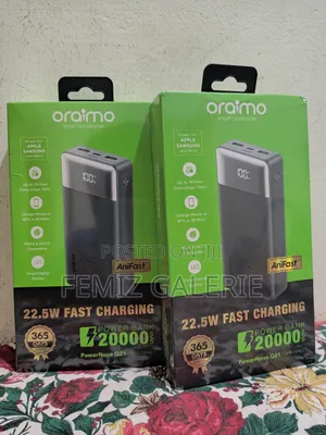 Oraimo Powernova Q21 20000mah 22.5w Power Bank