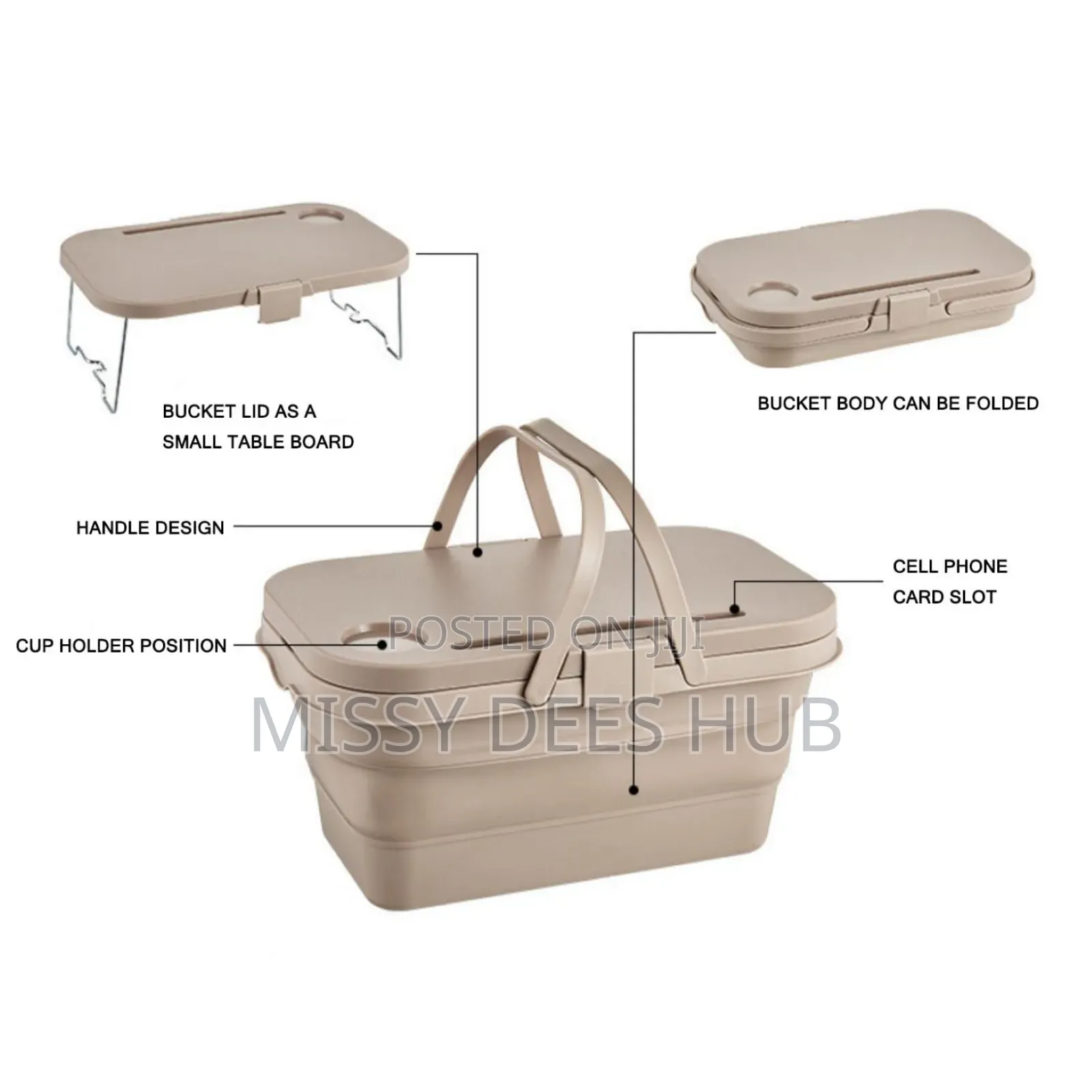 2in1 Foldable Basket