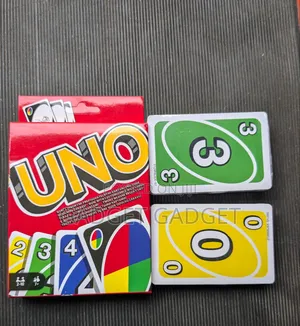 Uno Flip + Uno Family Card Game Multicolor
