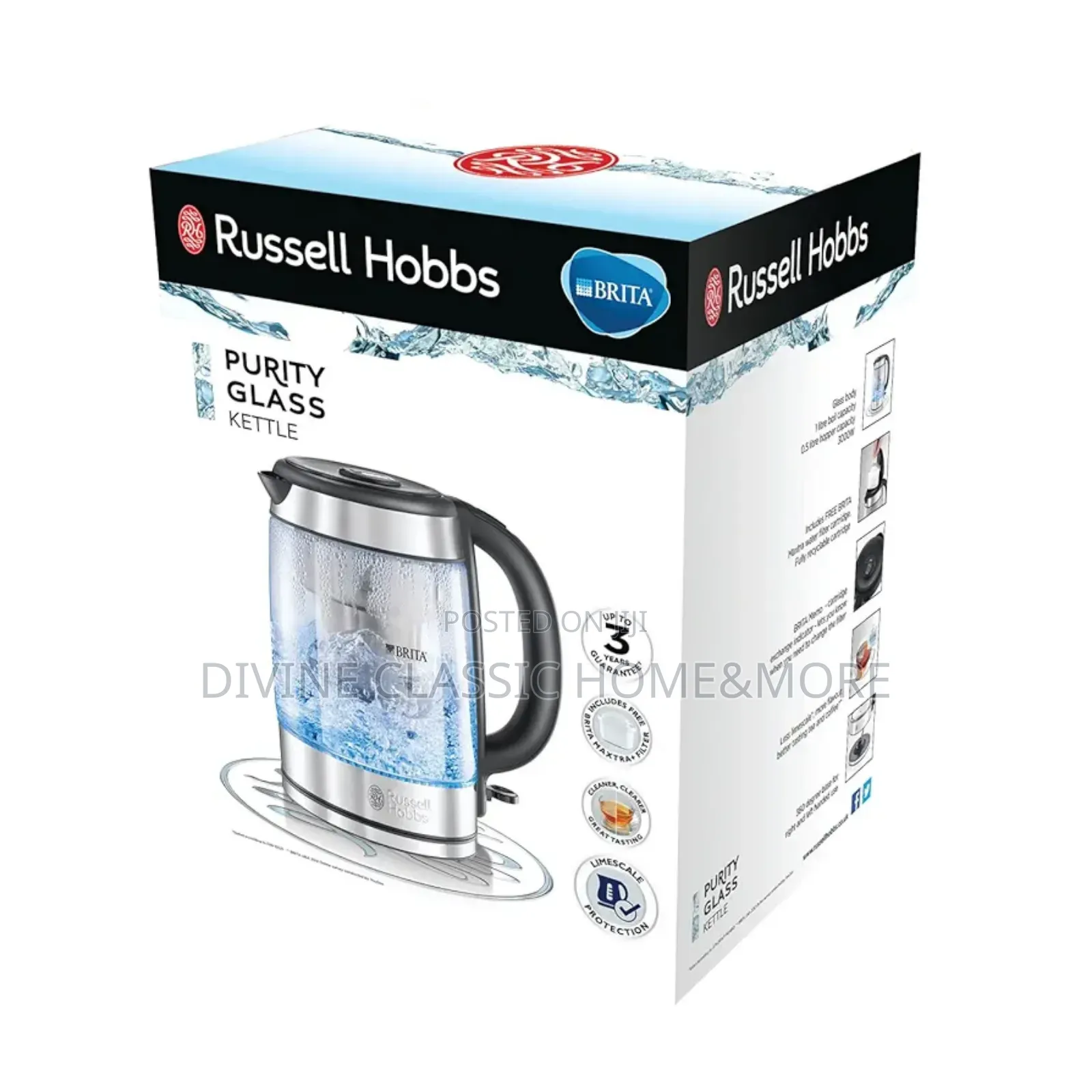 Russell Hobbs Kettle With Water Filter