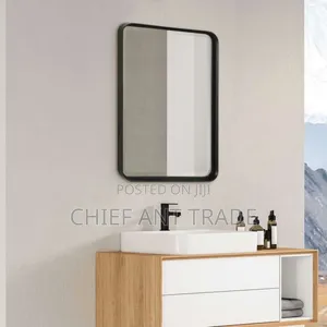 Mirror 800 60*60cm Black