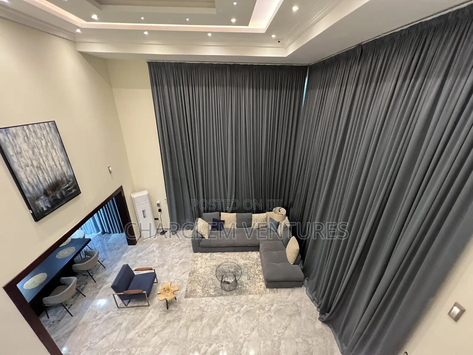 Furnished 4bdrm House in Charclem Ventures, East Legon for rent