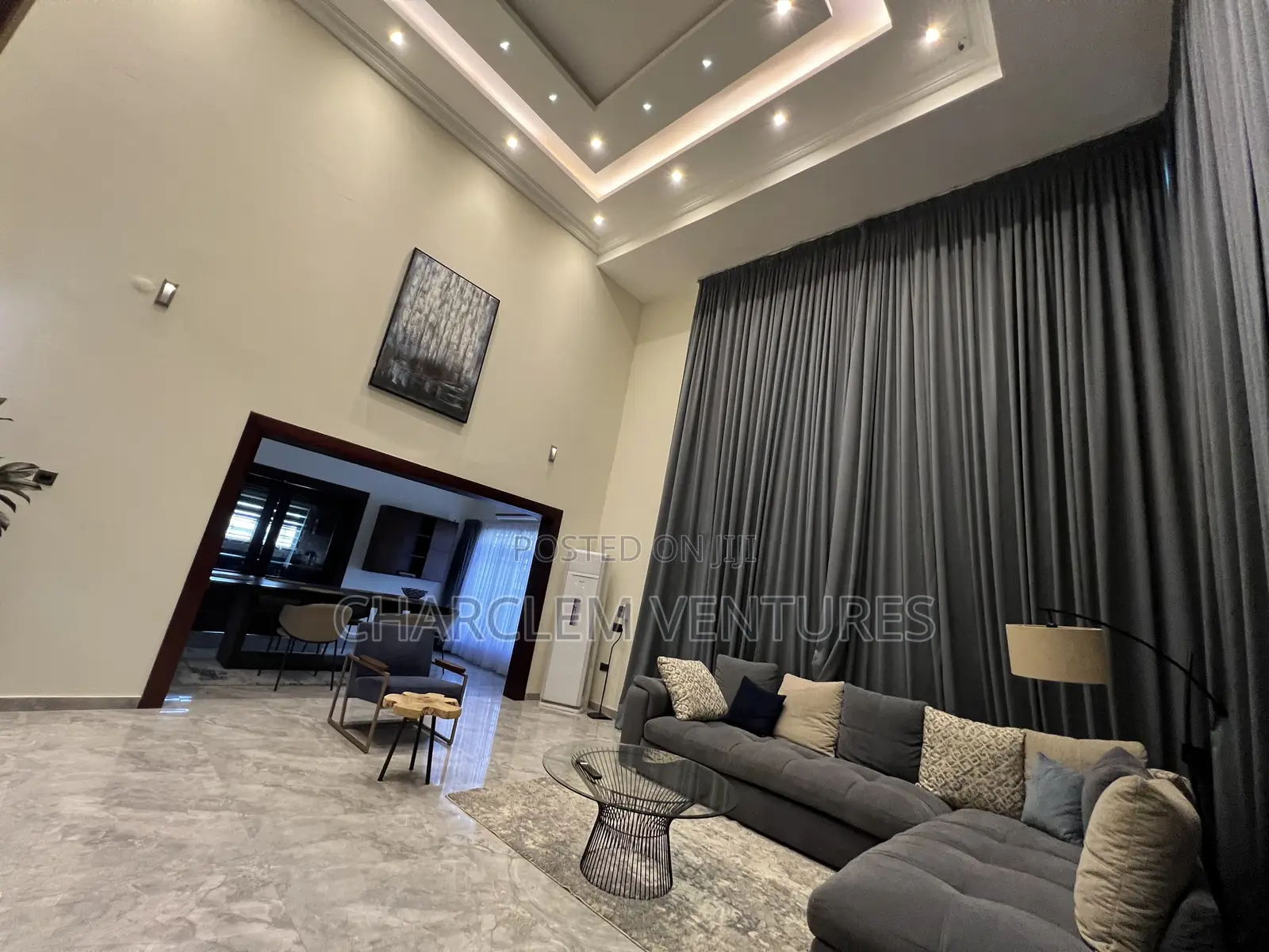 Furnished 4bdrm House in Charclem Ventures, East Legon for rent