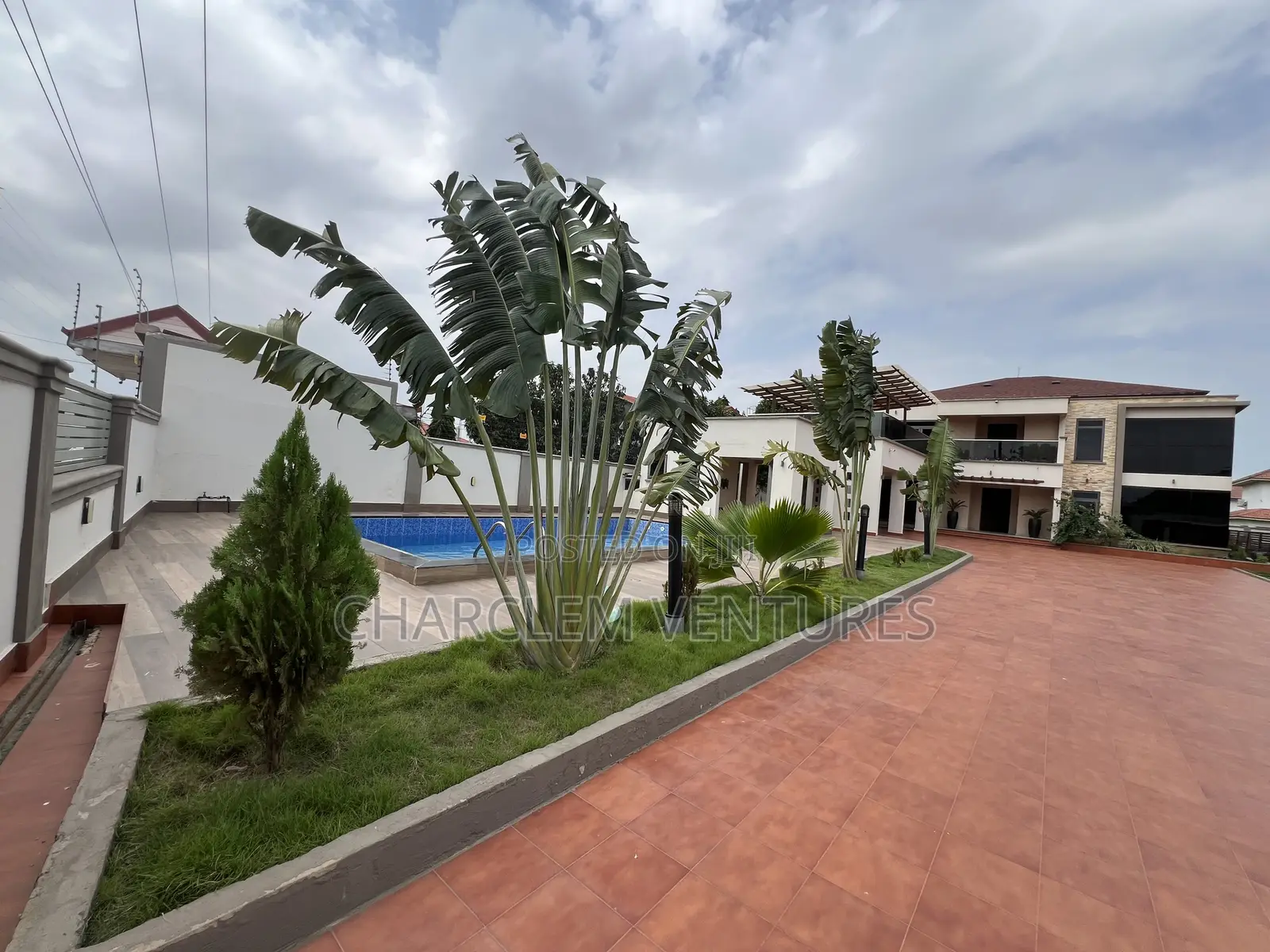Furnished 4bdrm House in Charclem Ventures, East Legon for rent