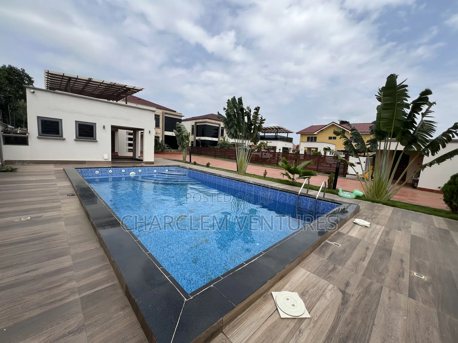 Furnished 4bdrm House in Charclem Ventures, East Legon for rent