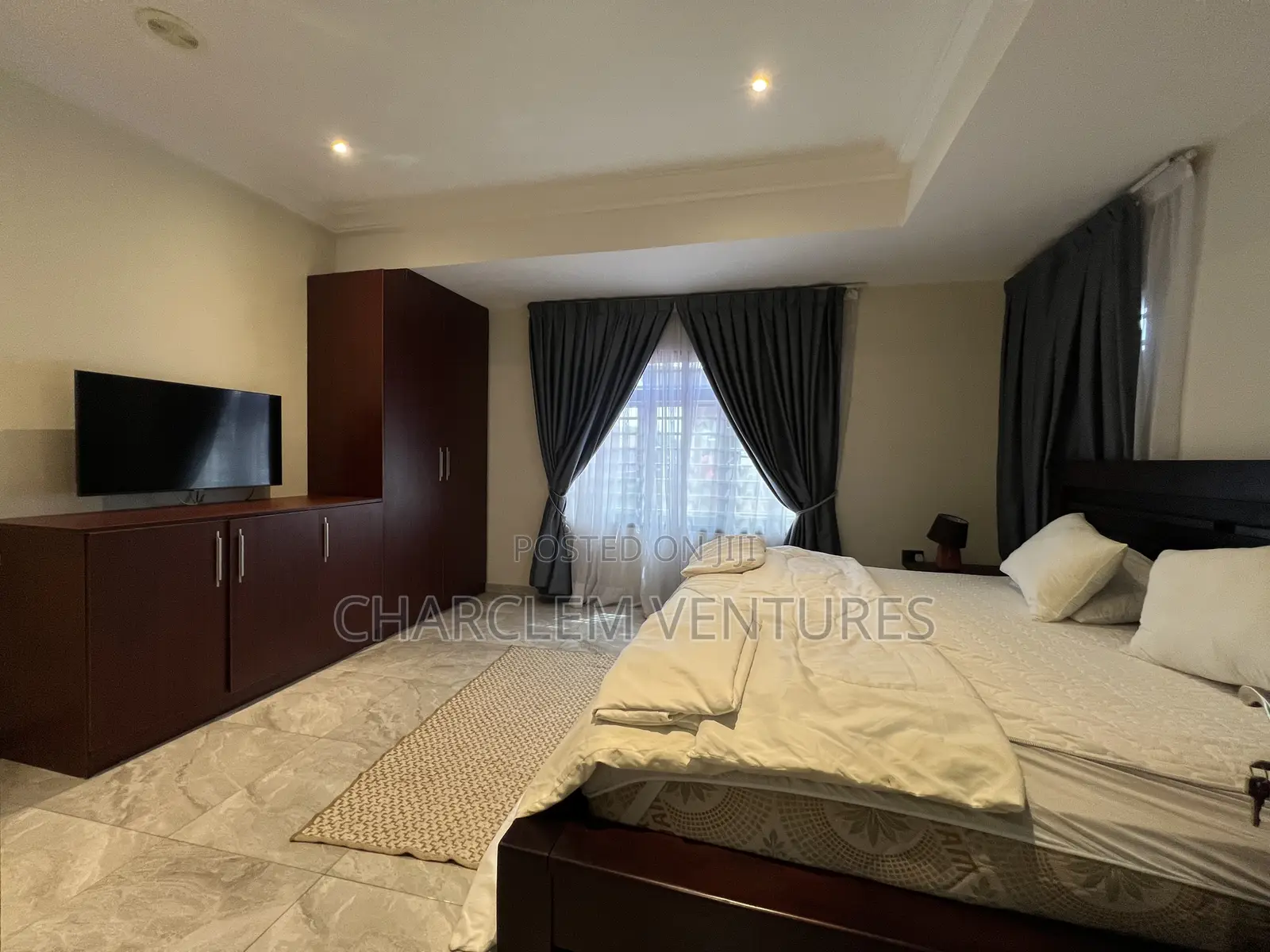 Furnished 4bdrm House in Charclem Ventures, East Legon for rent