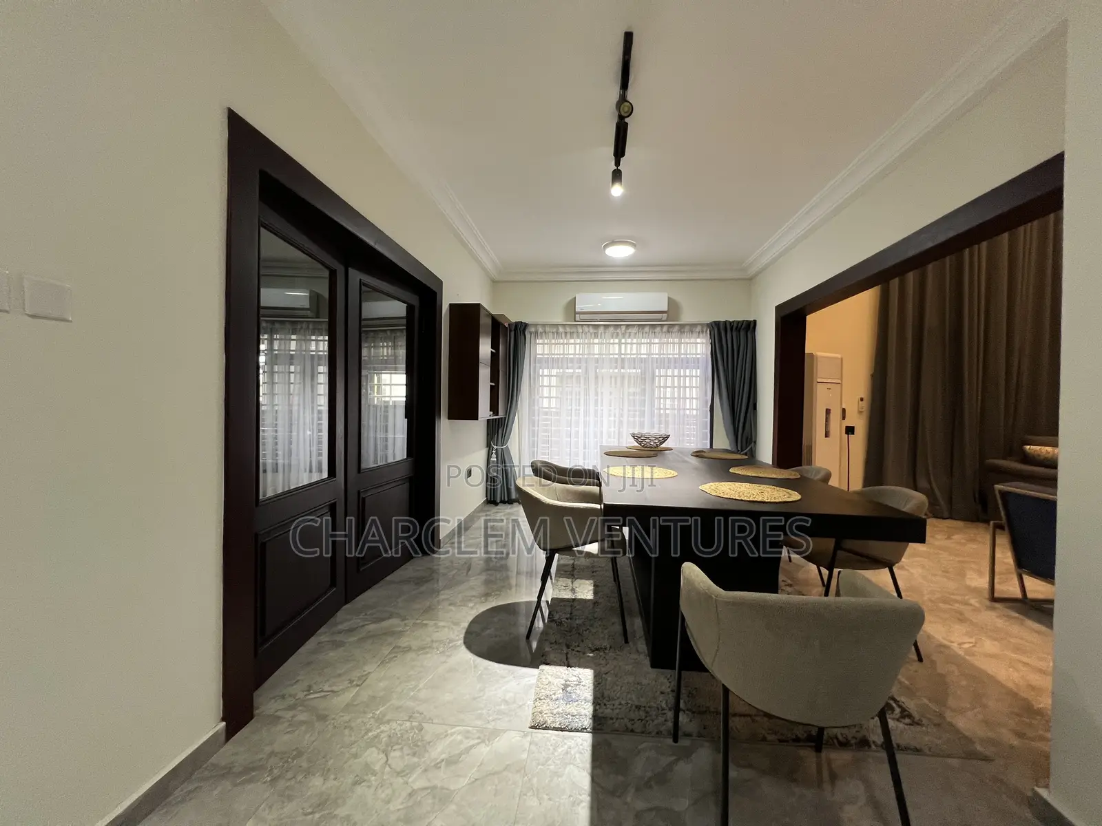 Furnished 4bdrm House in Charclem Ventures, East Legon for rent