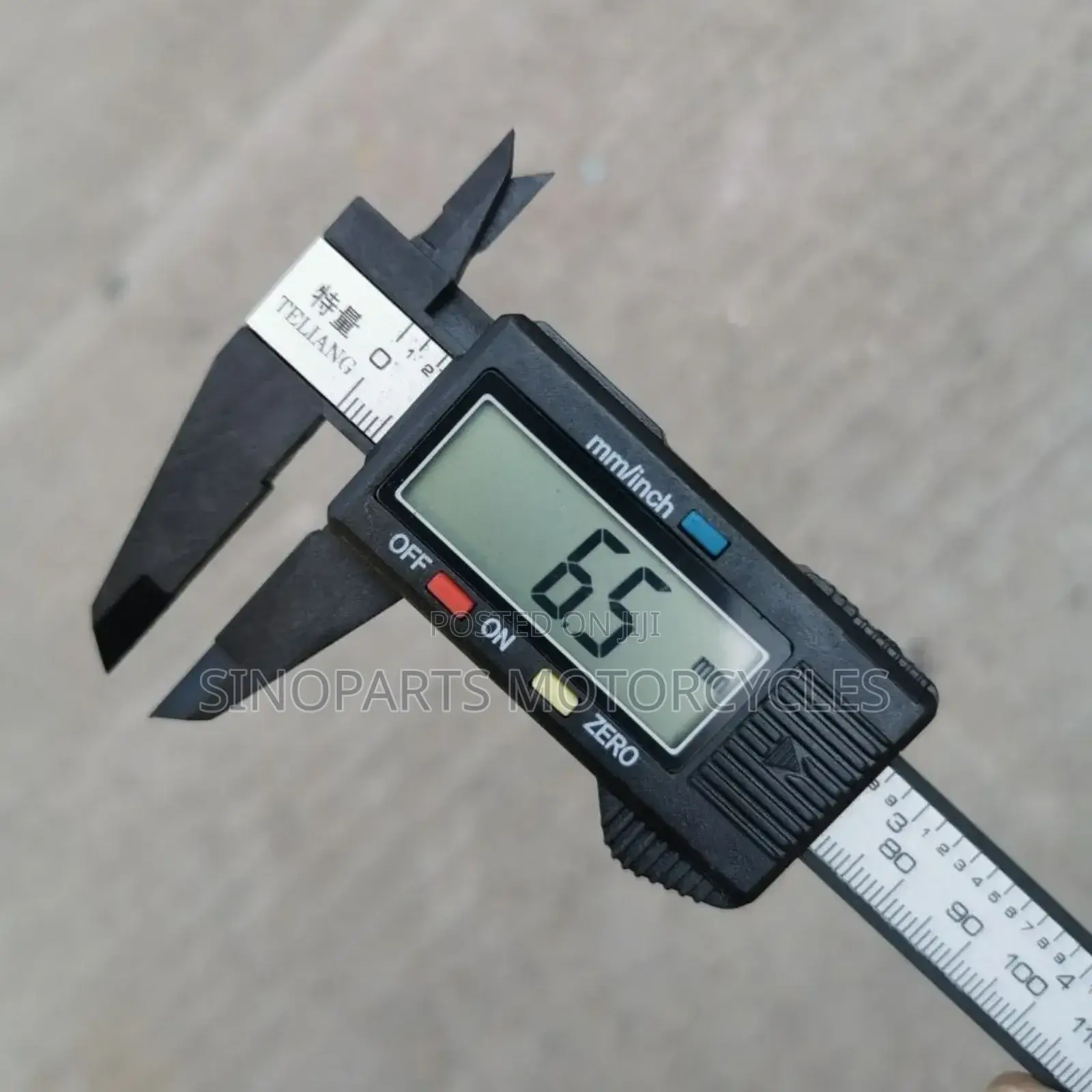 Teliang Digital Caliper - Error-Free Mm/Inch Measuring