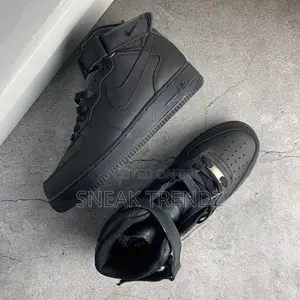 Nike Air Force H Long Black N White