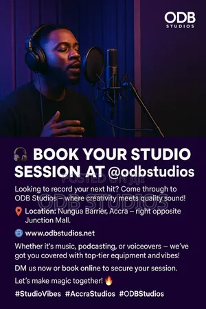 Book Studio Session