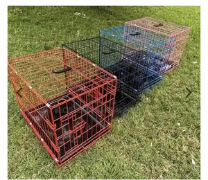 20. Inches Dog Metallic Cage With a Free Bowl