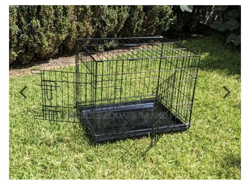20. Inches Dog Metallic Cage With a Free Bowl