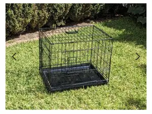 20. Inches Dog Metallic Cage With a Free Bowl