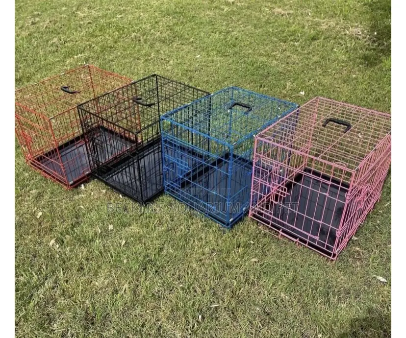 20. Inches Dog Metallic Cage With a Free Bowl